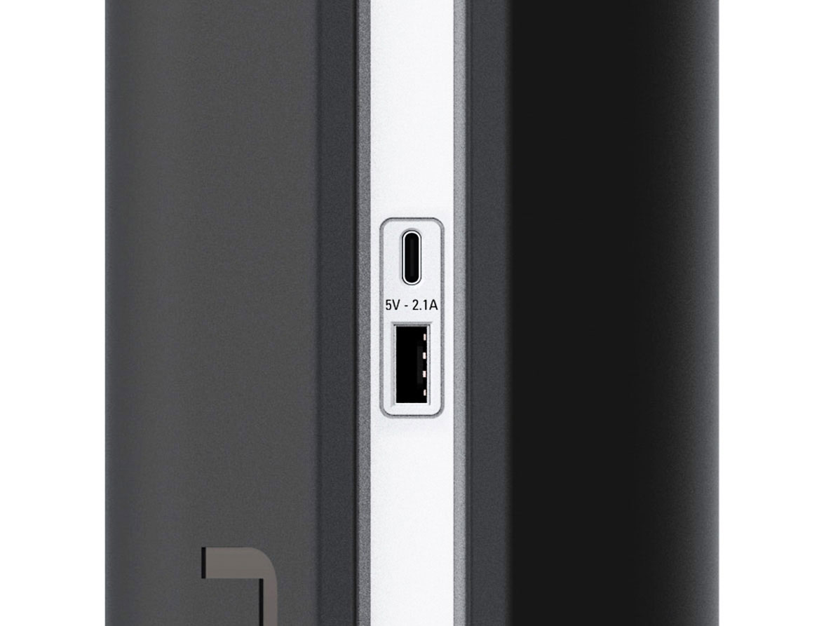 Doble cargador frontal USB